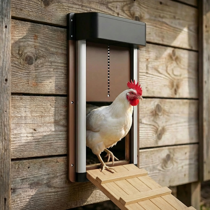 Automatic Light-Sensing Chicken Coop Door