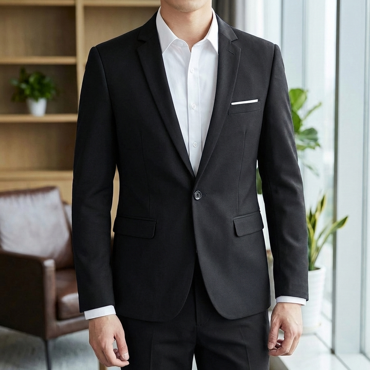Slim Fit Business Blazer for Men