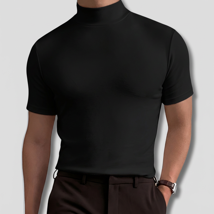 Breathable Men’s Turtleneck Shirt