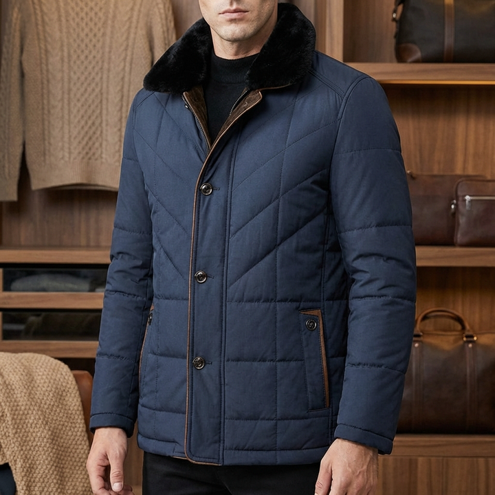 Elegant Winter Coat for Men
