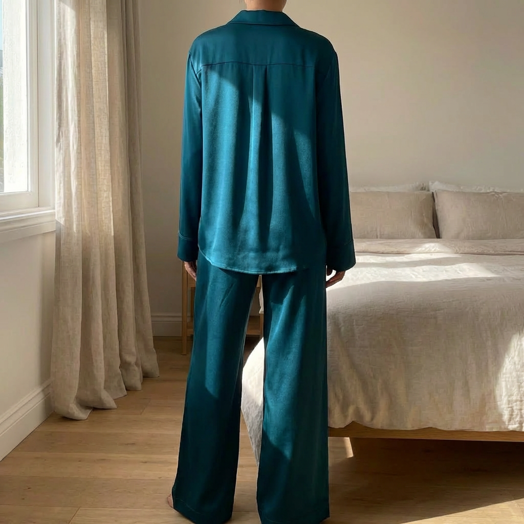 Women’s Satin Loungewear Set