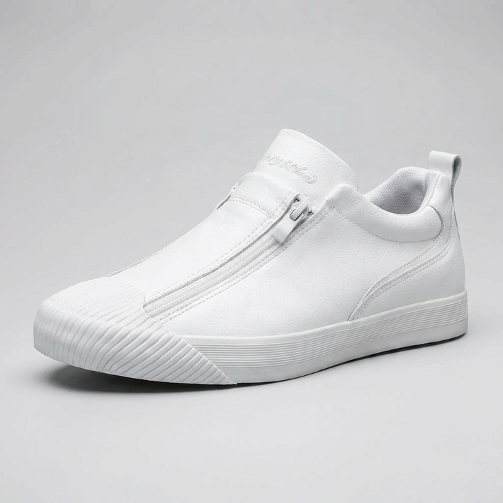 Low-Profile Zip-Entry Casual Sneaker for Men
