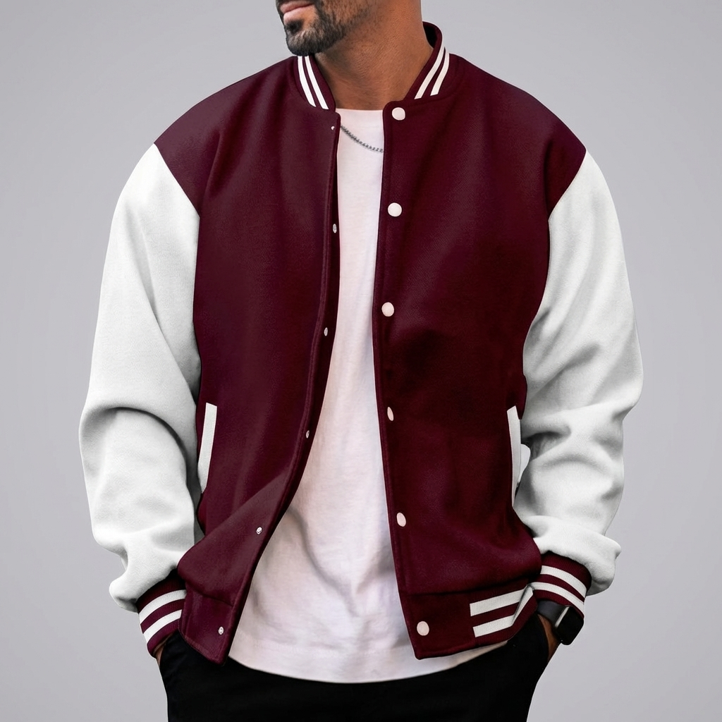 Casual Baseball Jacket for Men