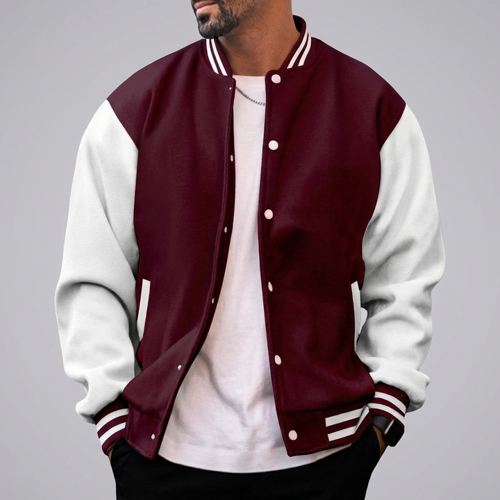 Casual Baseball Jacket for Men