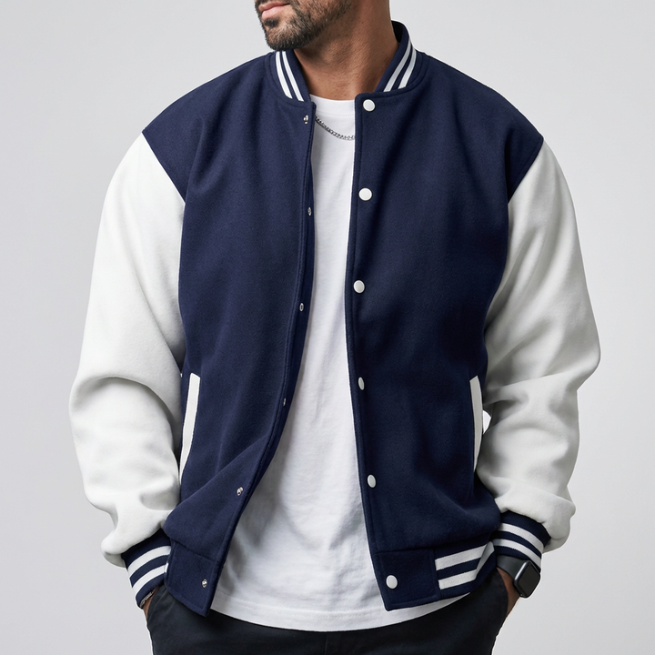 Casual Baseball Jacket for Men