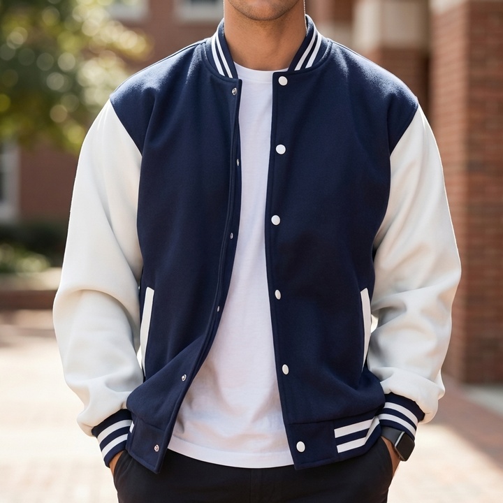 Casual Baseball Jacket for Men