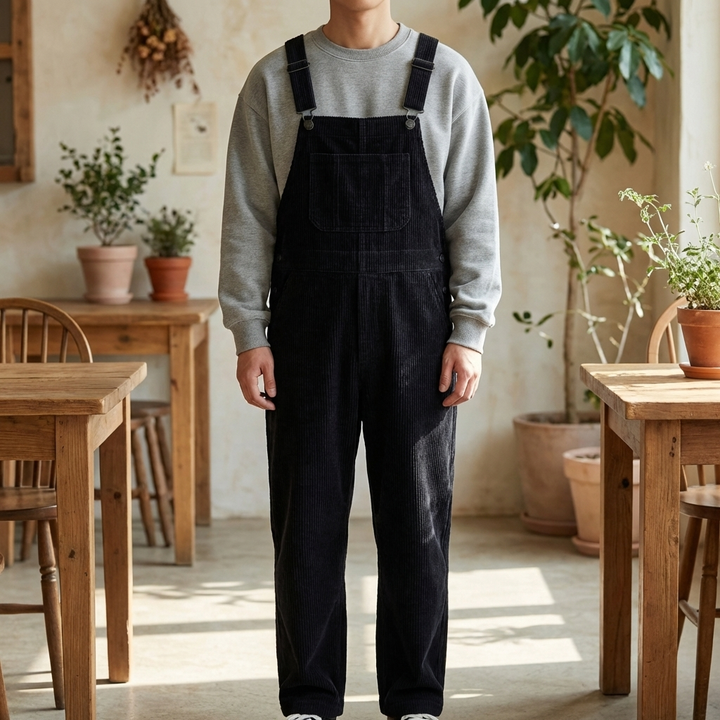 Relaxed Fit Toddler Bib Overalls