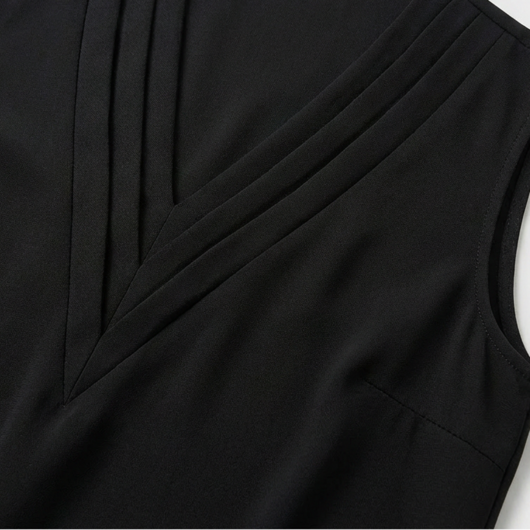 Sleeveless V-Neck Women's Top
