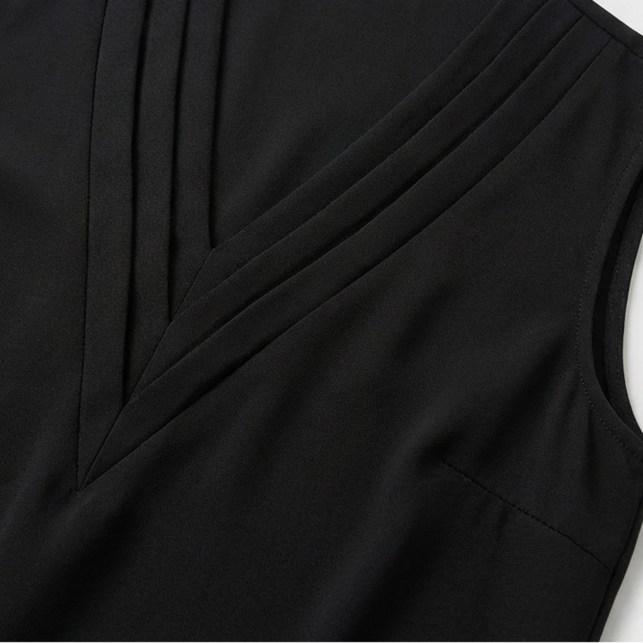 Sleeveless V-Neck Women's Top