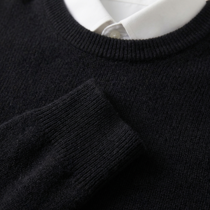 Classic Crew Neck Sweater for Men