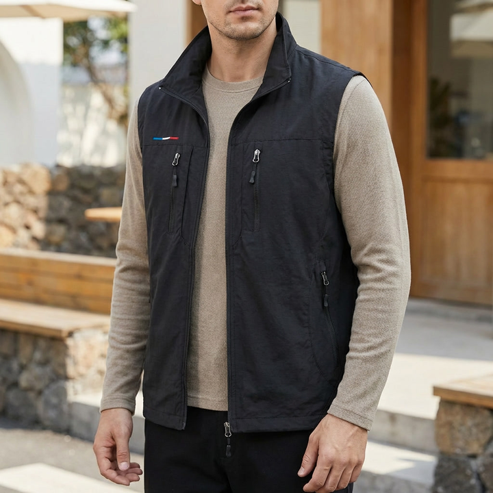 Water-Repellent Padded Men's Vest