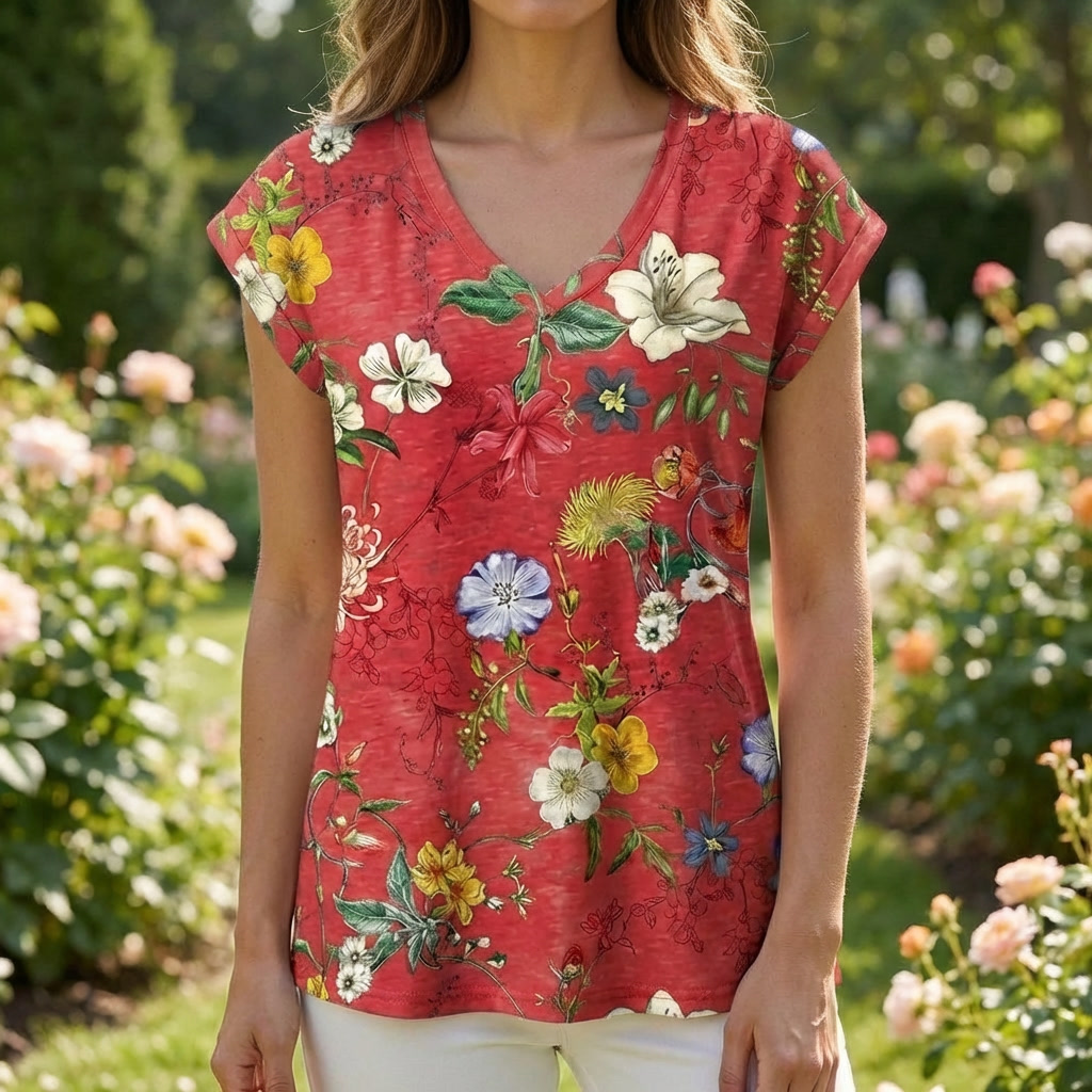 V-neck Top for Women