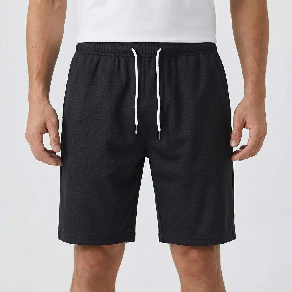 High-Rise Relaxed Fit Shorts for Men