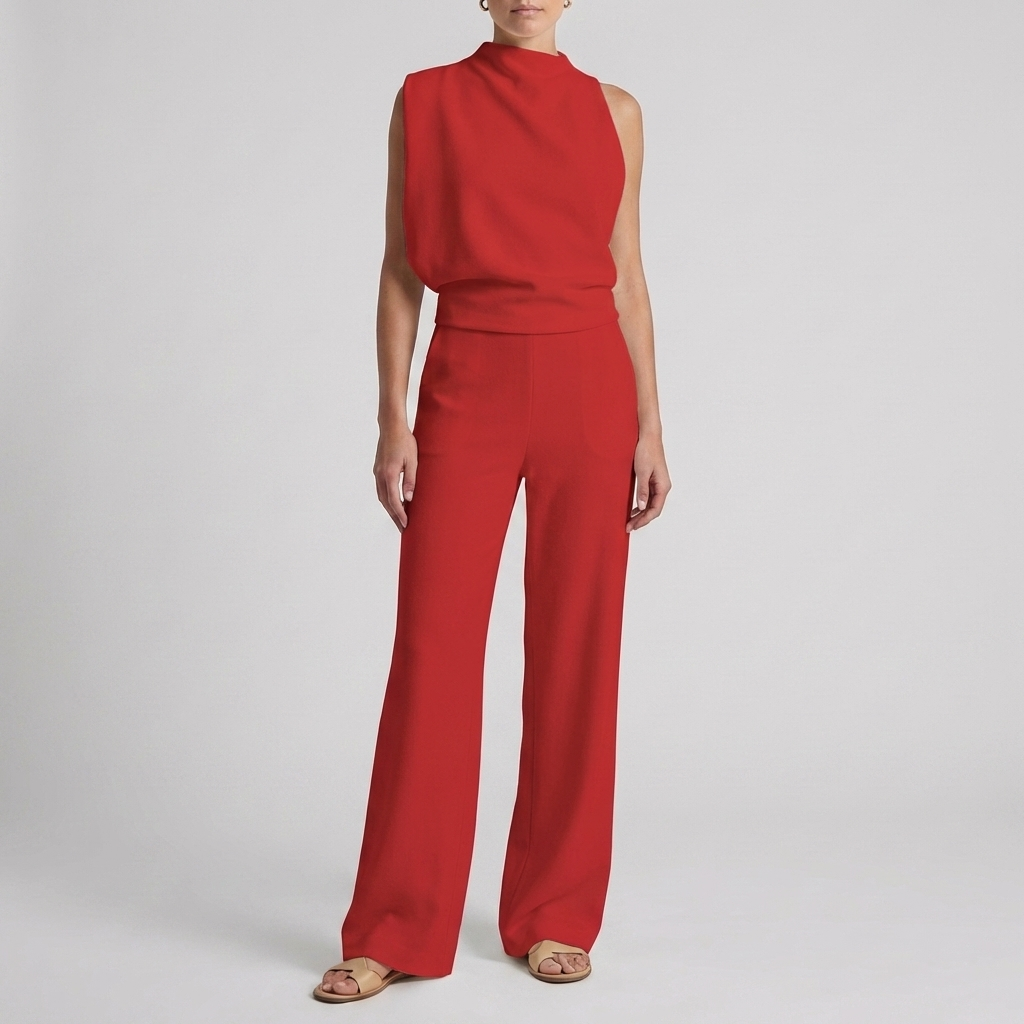Women’s Elegant Sleeveless Jumpsuit