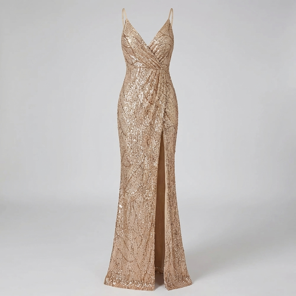 Sparkling Evening Dress for Women