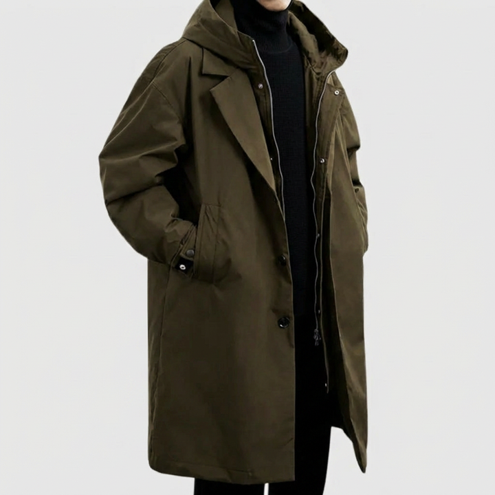 Waterproof Men’s Raincoat for All Weather