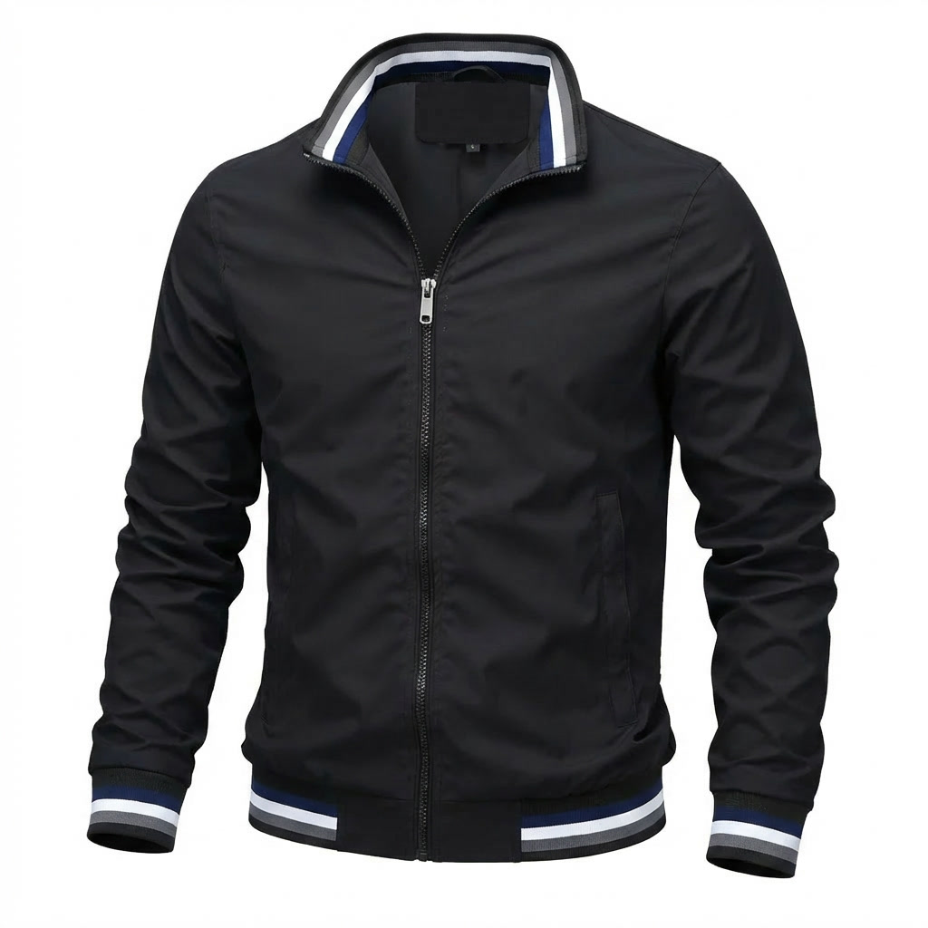 Men’s Transitional Jacket with Collar