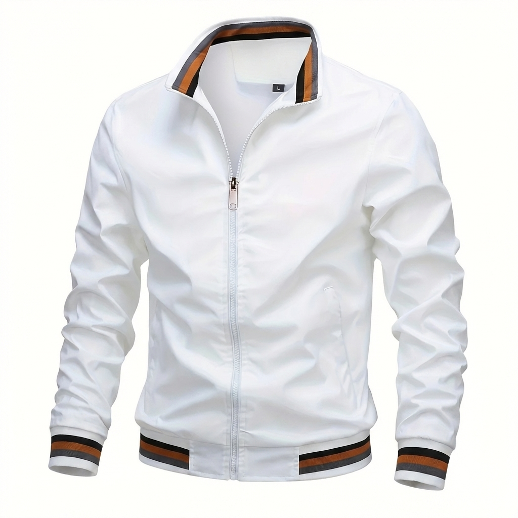 Men’s Transitional Jacket with Collar