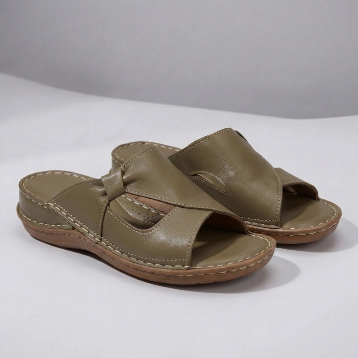 Slip-On Open-Toe Casual Sandas for Women