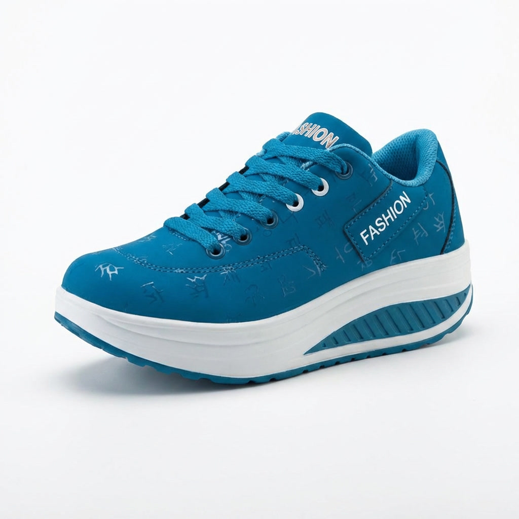 Lace-Up Platform Sneaker For Women