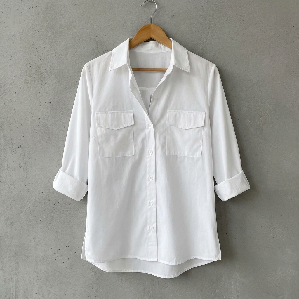Women’s Button-Up Blouse with Effortless Elegance