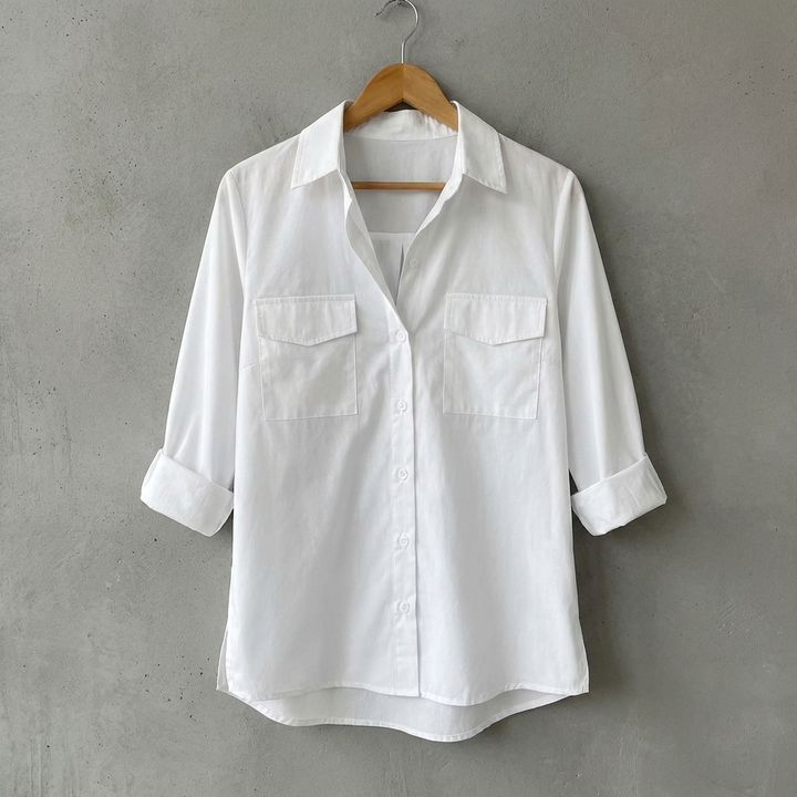 Women’s Button-Up Blouse with Effortless Elegance