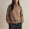 Luxe Fine Wool-like Turtleneck Sweater