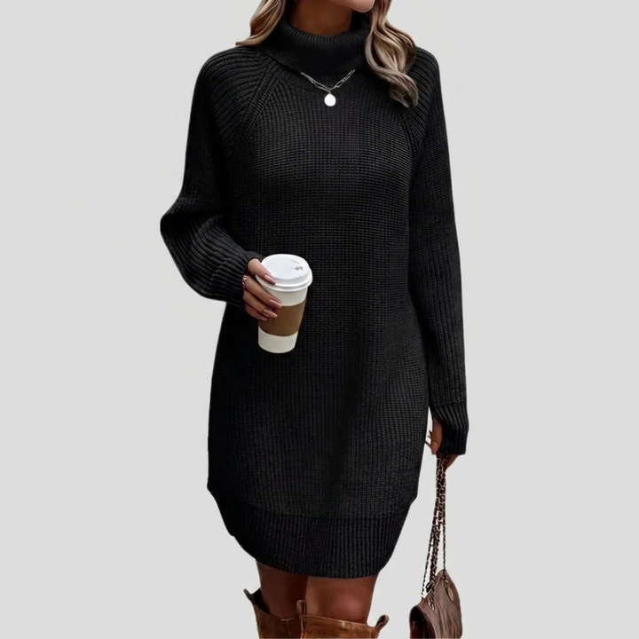 Elegant Knitted Dress for Women