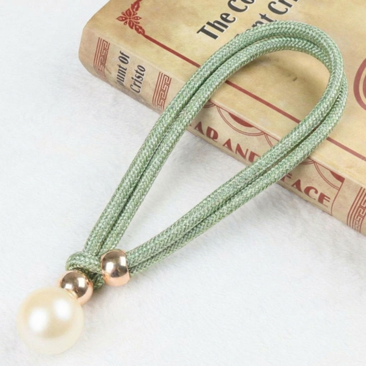 Lustrous Elegant 2-Piece Set  Pearl Curtain Tie Back
