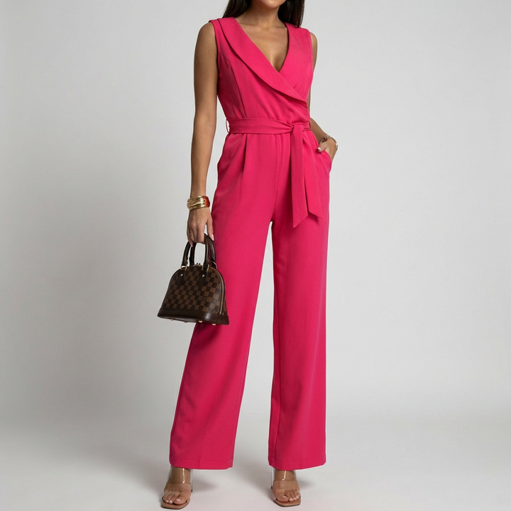 Sleeveless and Sophisticated Fit Jumpsuit for Women