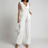 Sleeveless and Sophisticated Fit Jumpsuit for Women