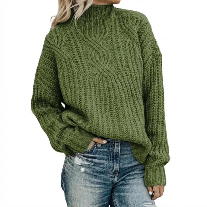 Knitted Women's Sweater Comfort Meets Style