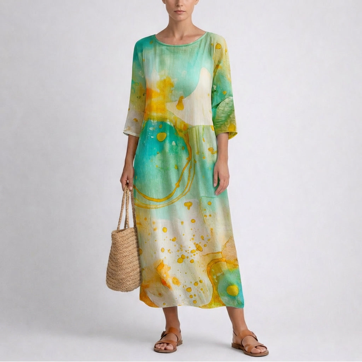 Women’s Elegant Floral Summer Dress