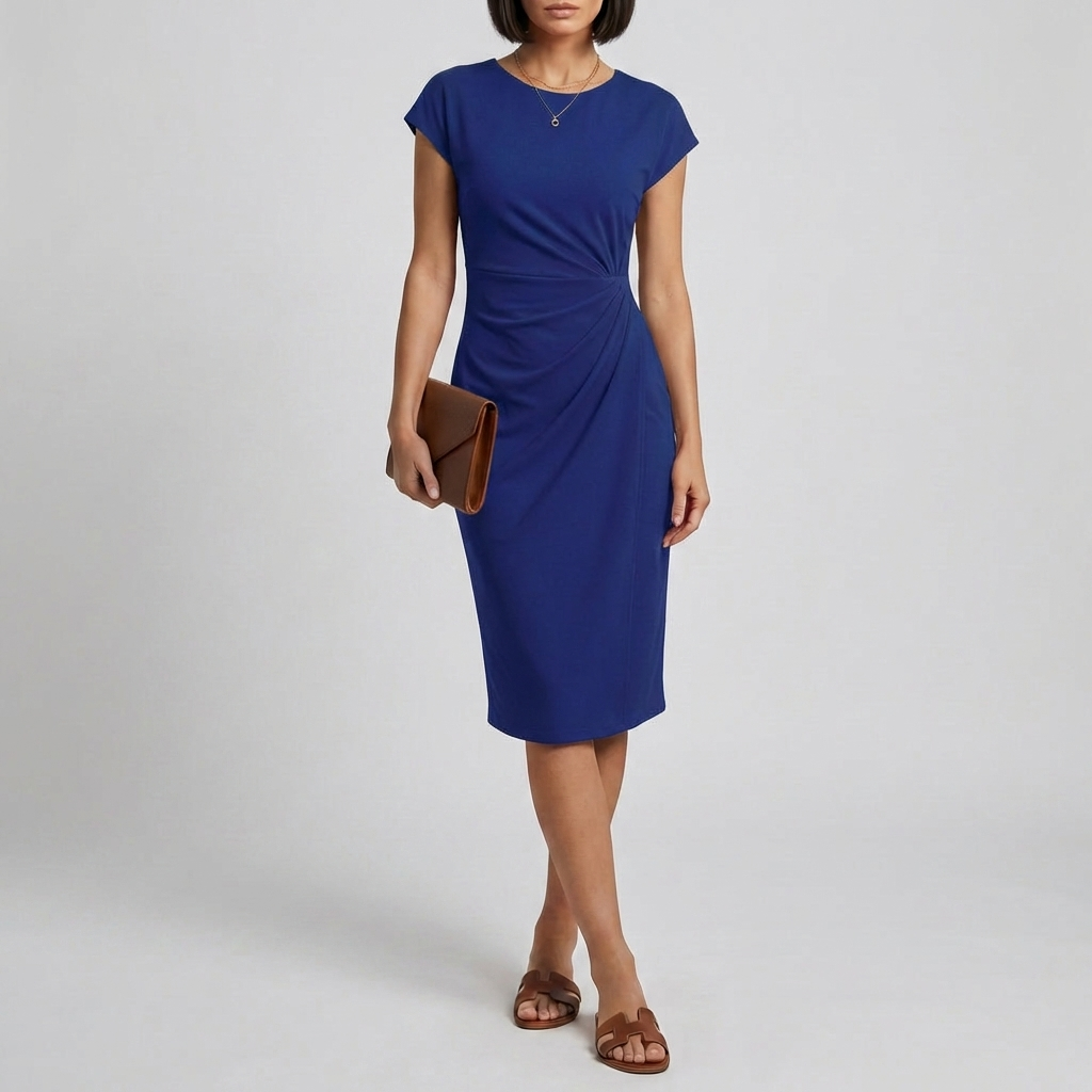 Women’s Asymmetrical Lace Up Dress