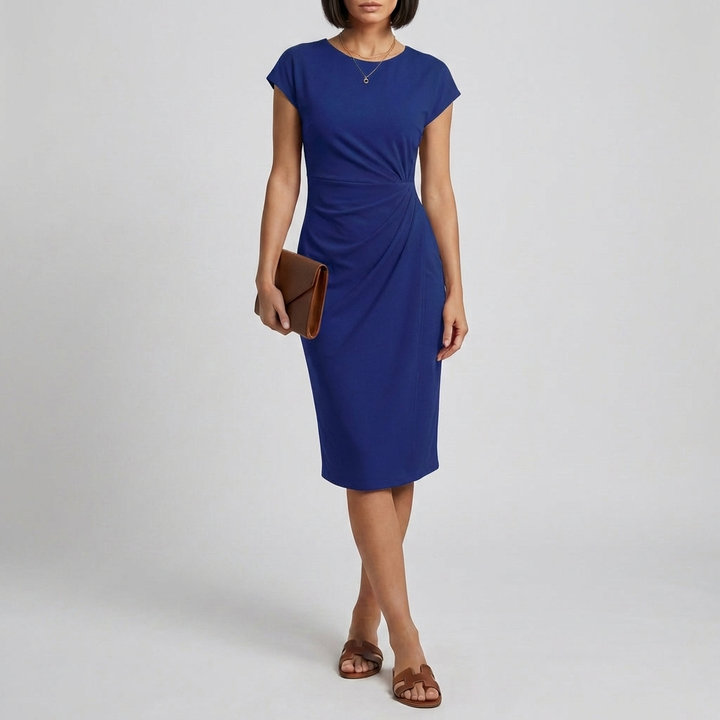 Women’s Asymmetrical Lace Up Dress