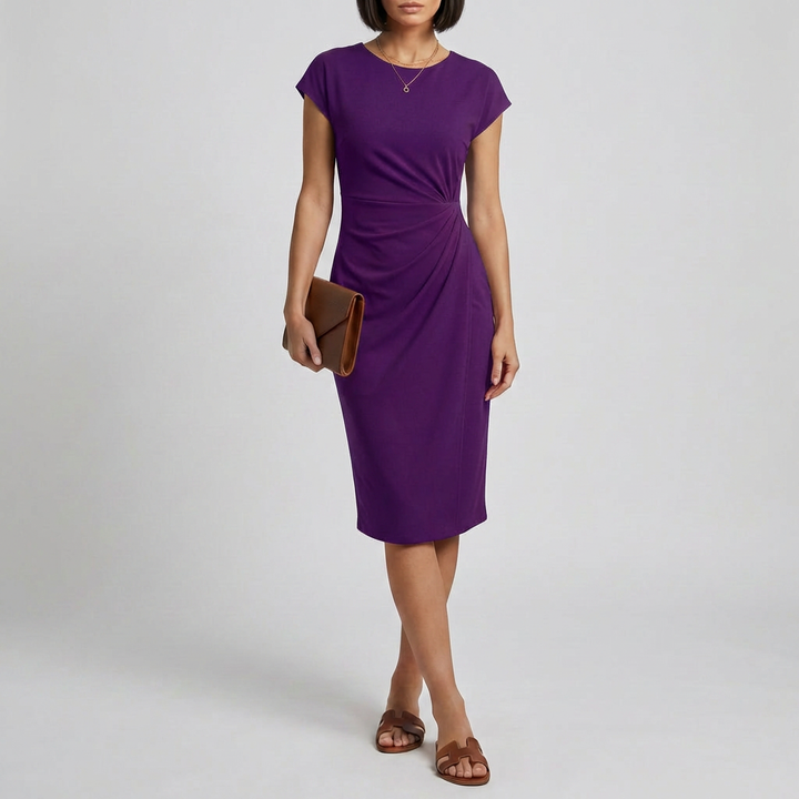 Women’s Asymmetrical Lace Up Dress