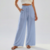 Casual Summer Skirt Pants with Elastic Waist