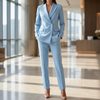 Women’s Elegance Blazer and High-Waist Trousers Set