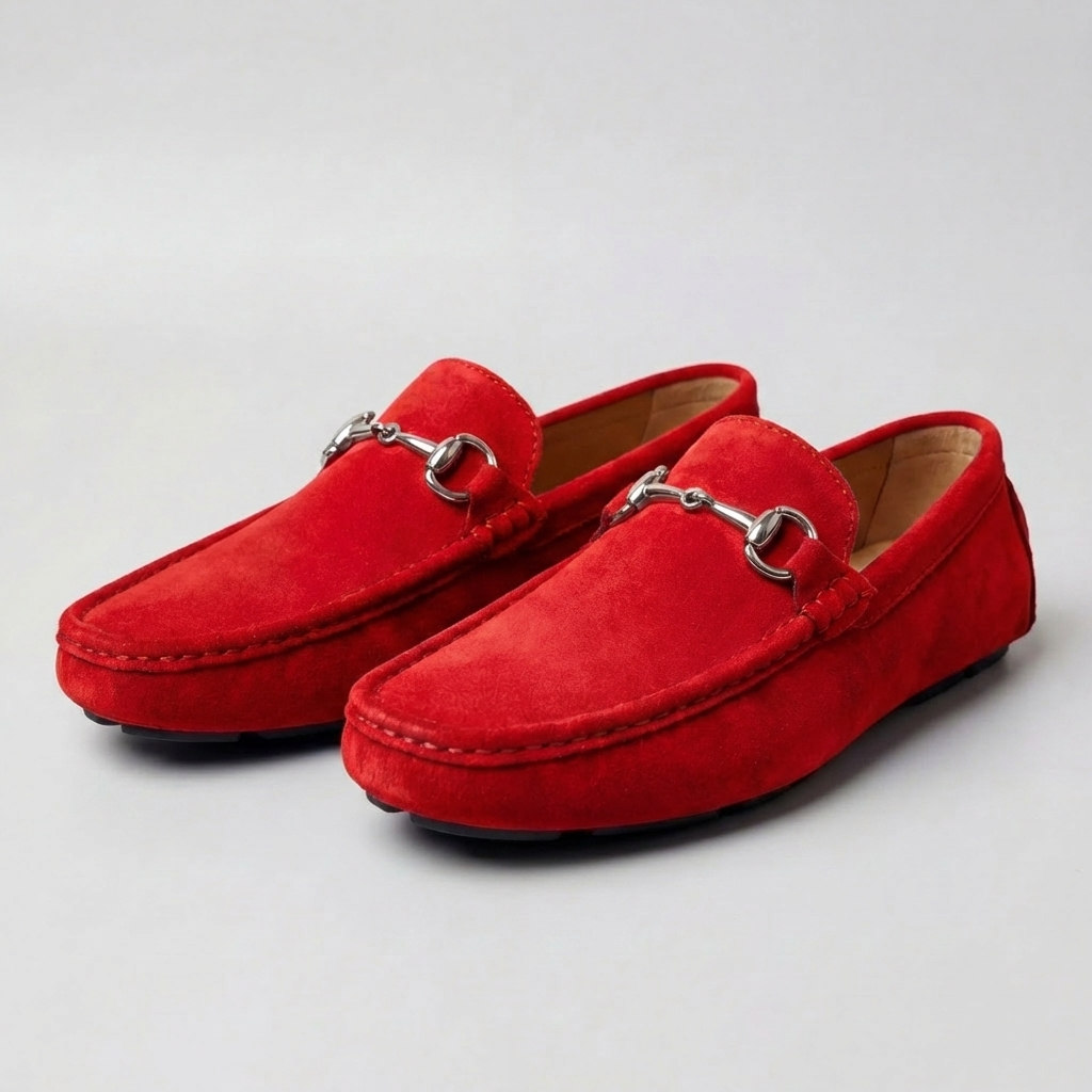 Moccasin With Metal Accent Loafer for Men