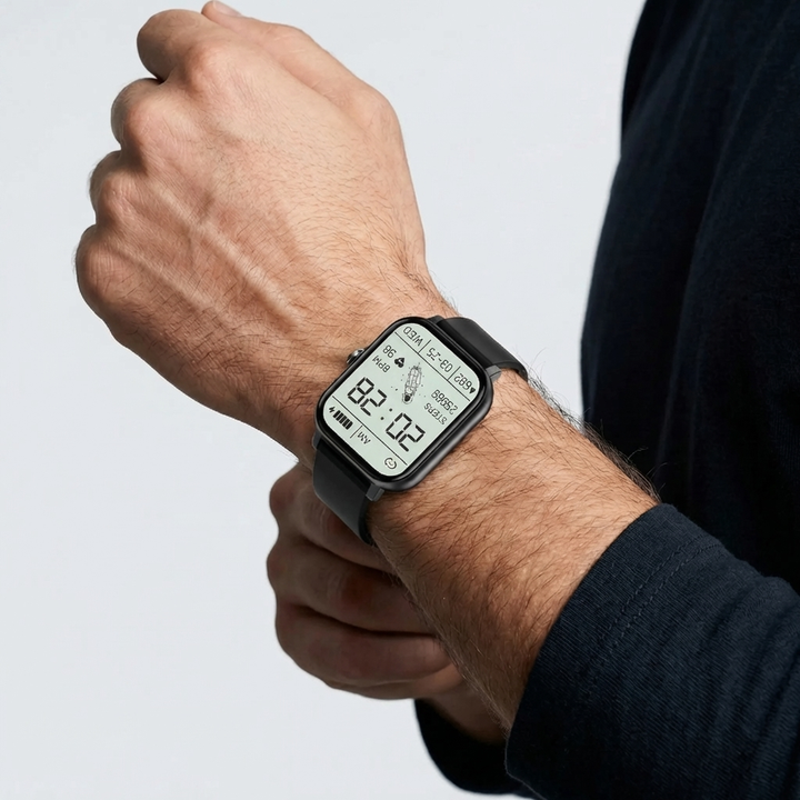 Full-Color Touchscreen Fitness Smartwatch