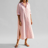 Women’s Elegant Long Sleeve Shirt Dress