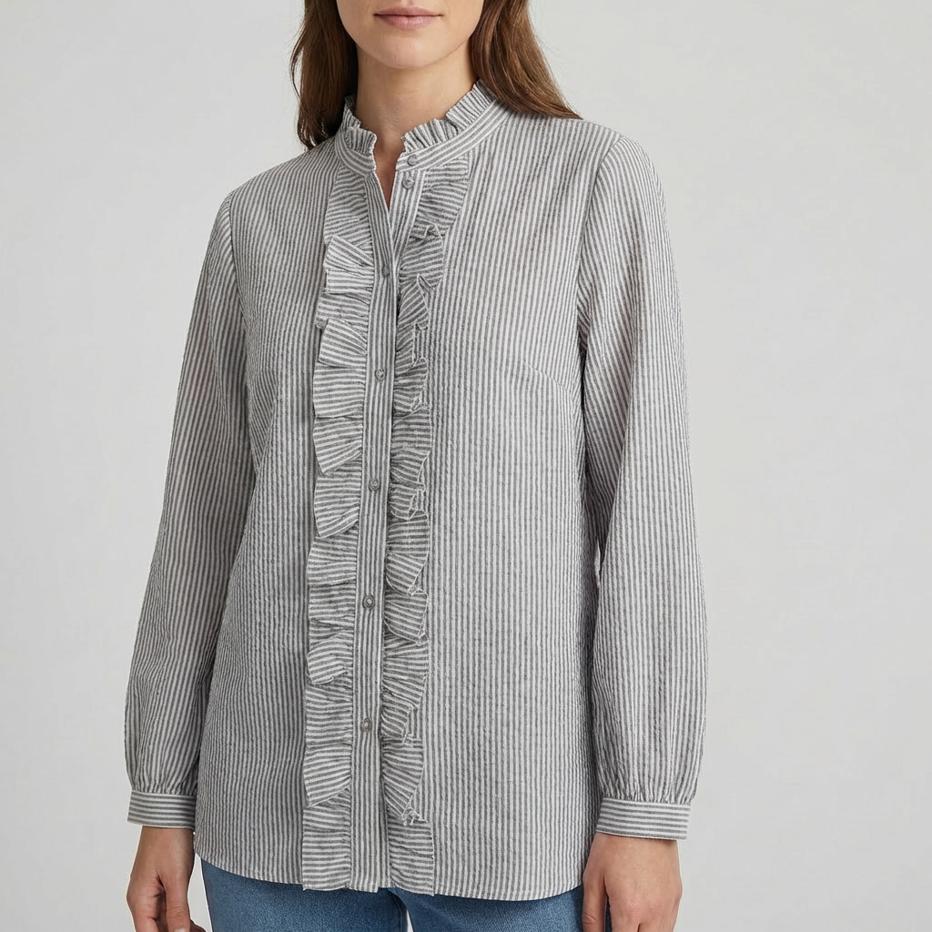 Striped Women's Blouse