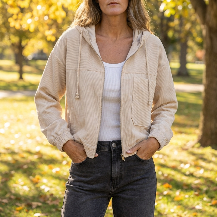 Casual Corduroy jacket for Women