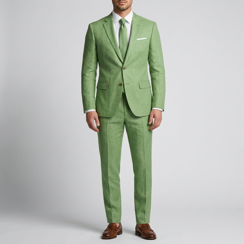 Two-Piece Casual Blazer And Trouser Set