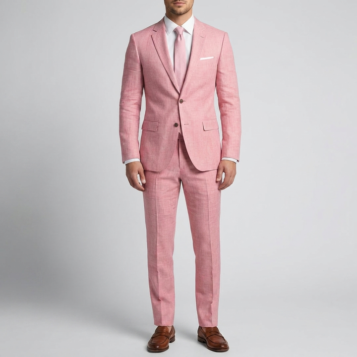 Two-Piece Casual Blazer And Trouser Set
