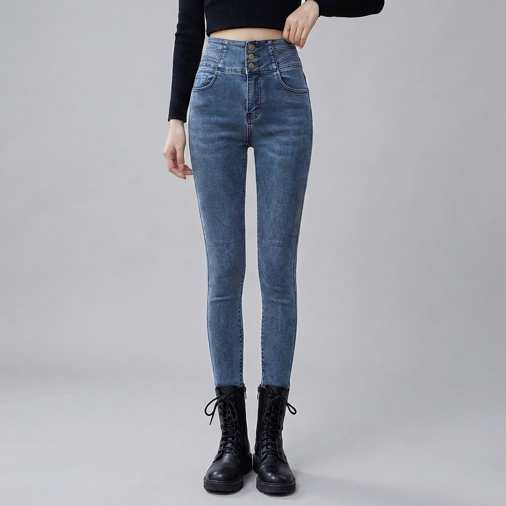 High-Waisted Women's Jeans