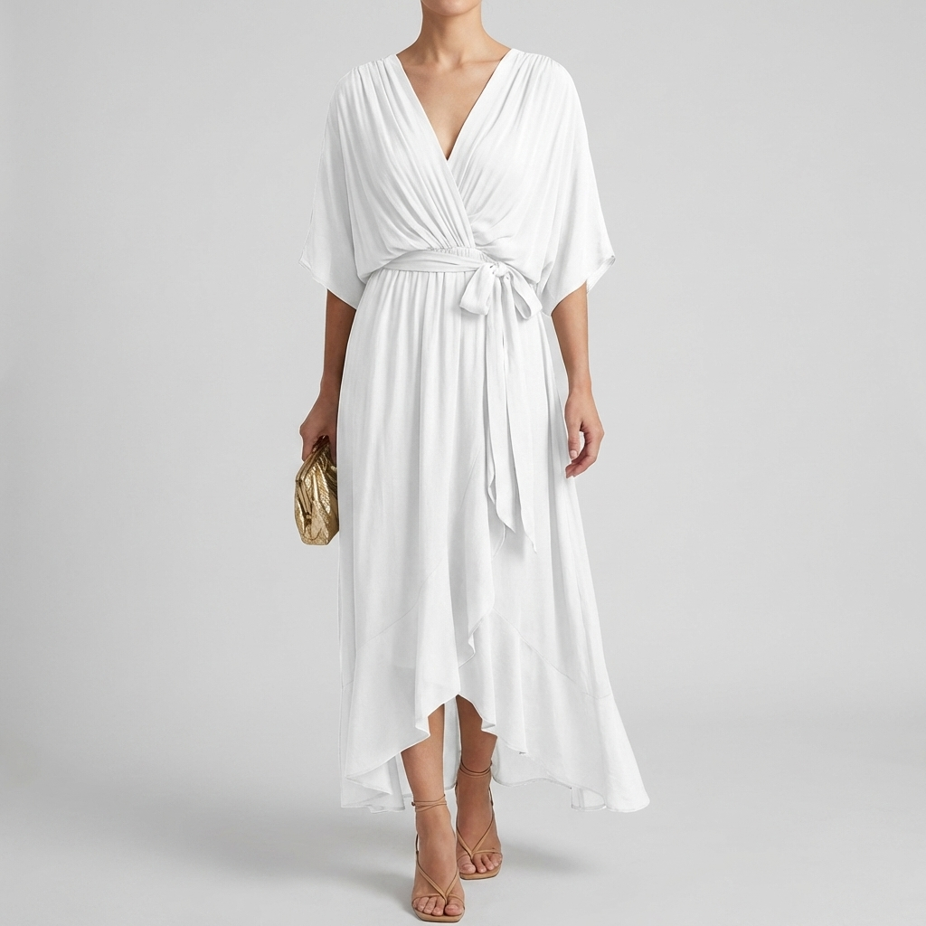 Women’s Elegant Lightweight Wrap Dress
