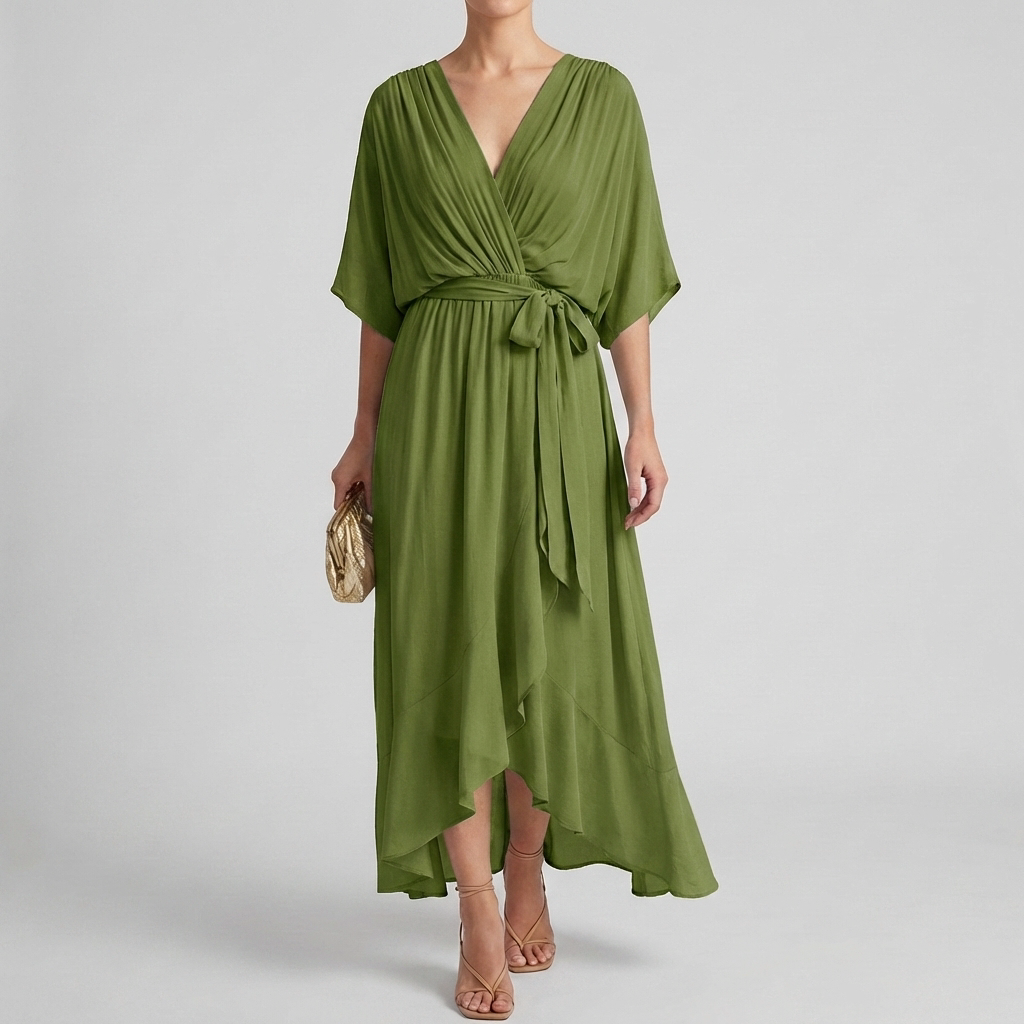 Women’s Elegant Lightweight Wrap Dress