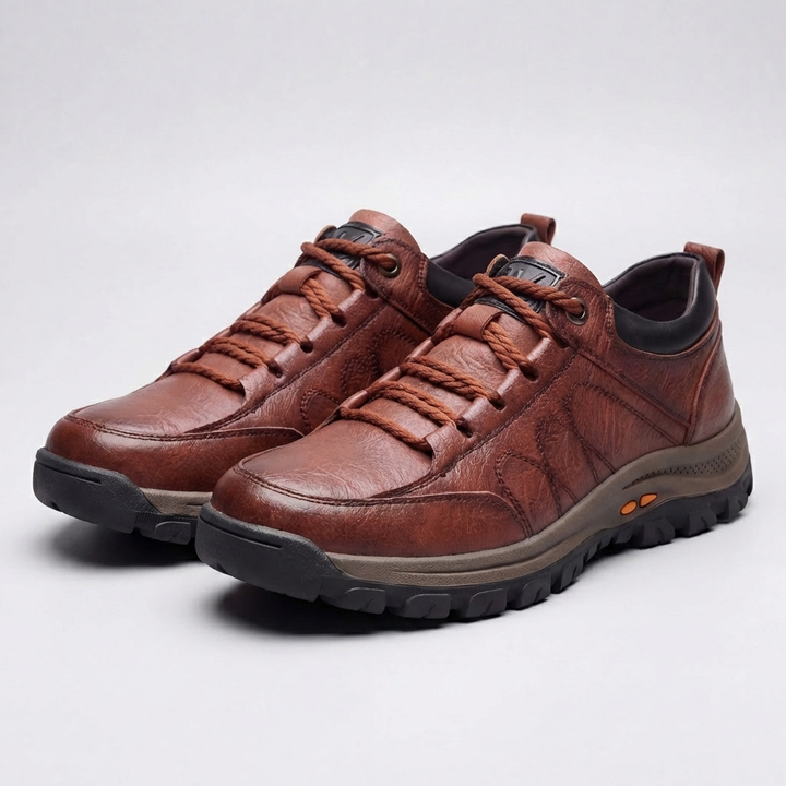 Lace-Up Low-Cut Casual Shoe for Men