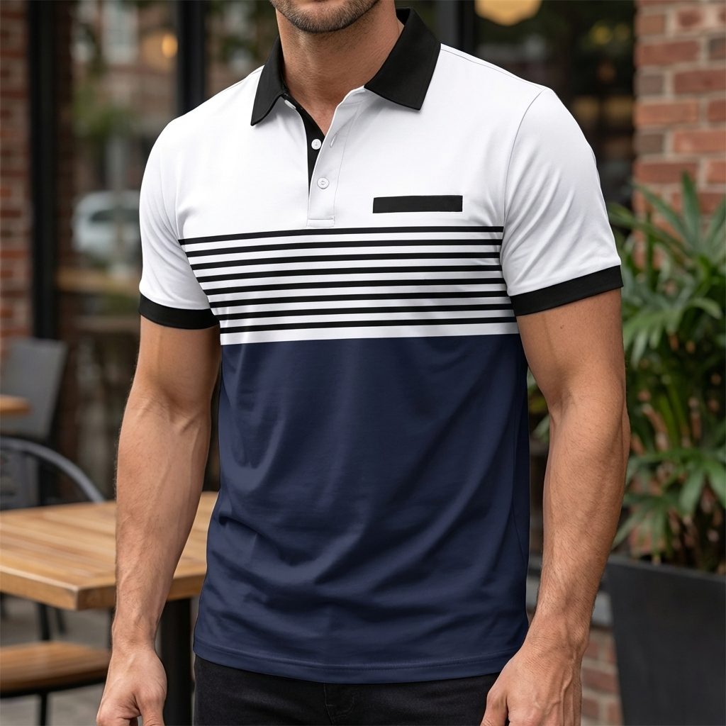 Modern Soft Summer Polo Shirt